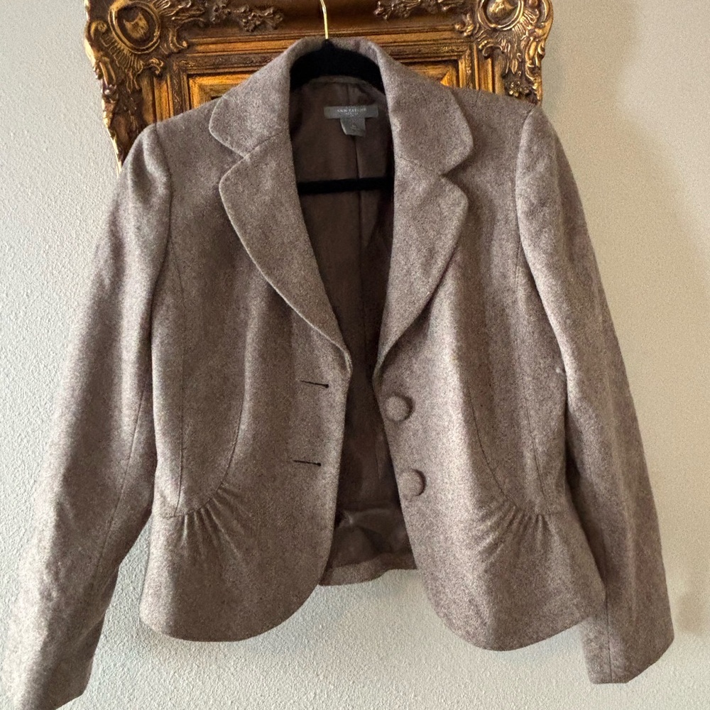 Ann Taylor Cropped Blazer